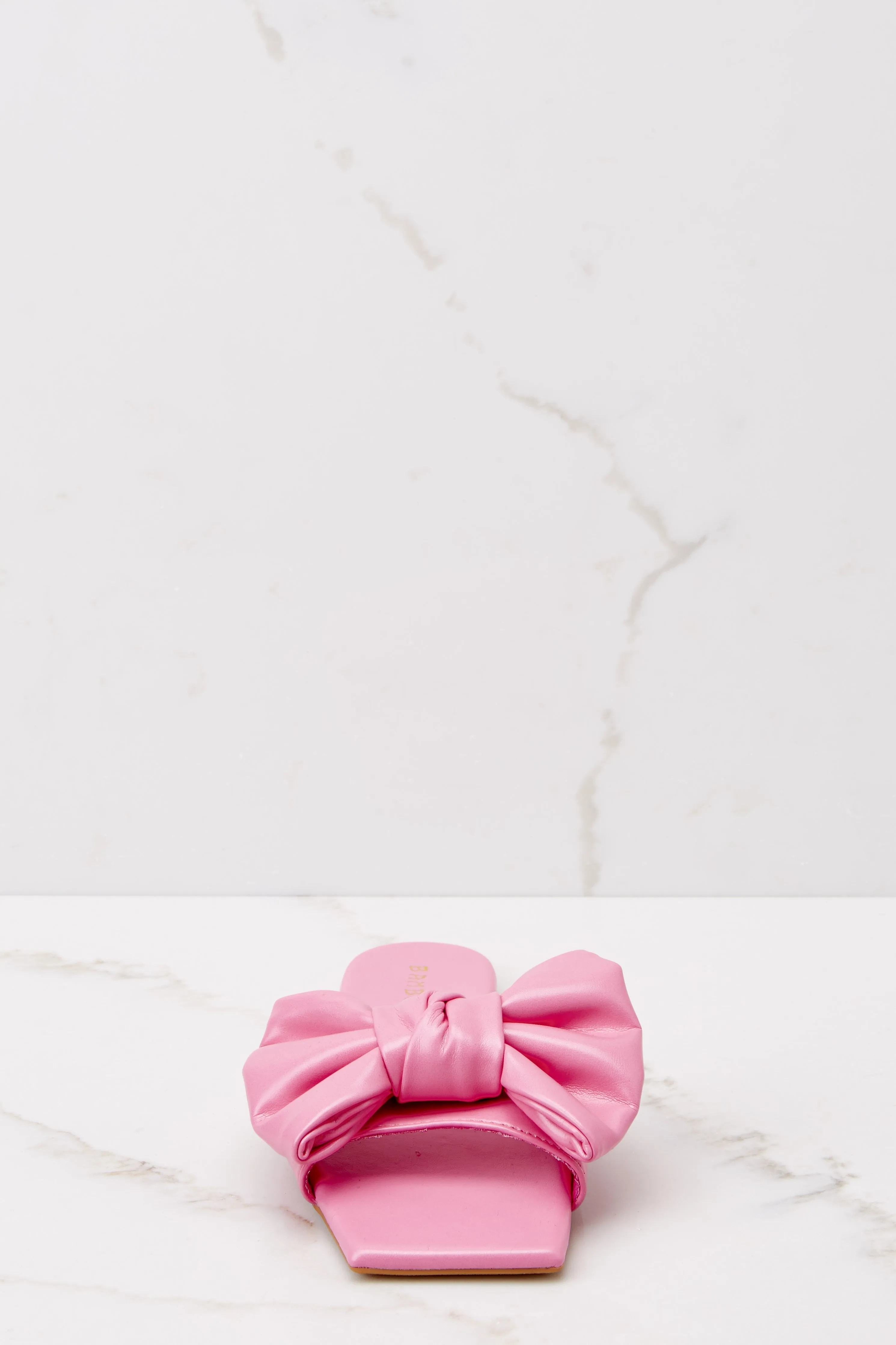 Cupid's Bow Pink Sandals
