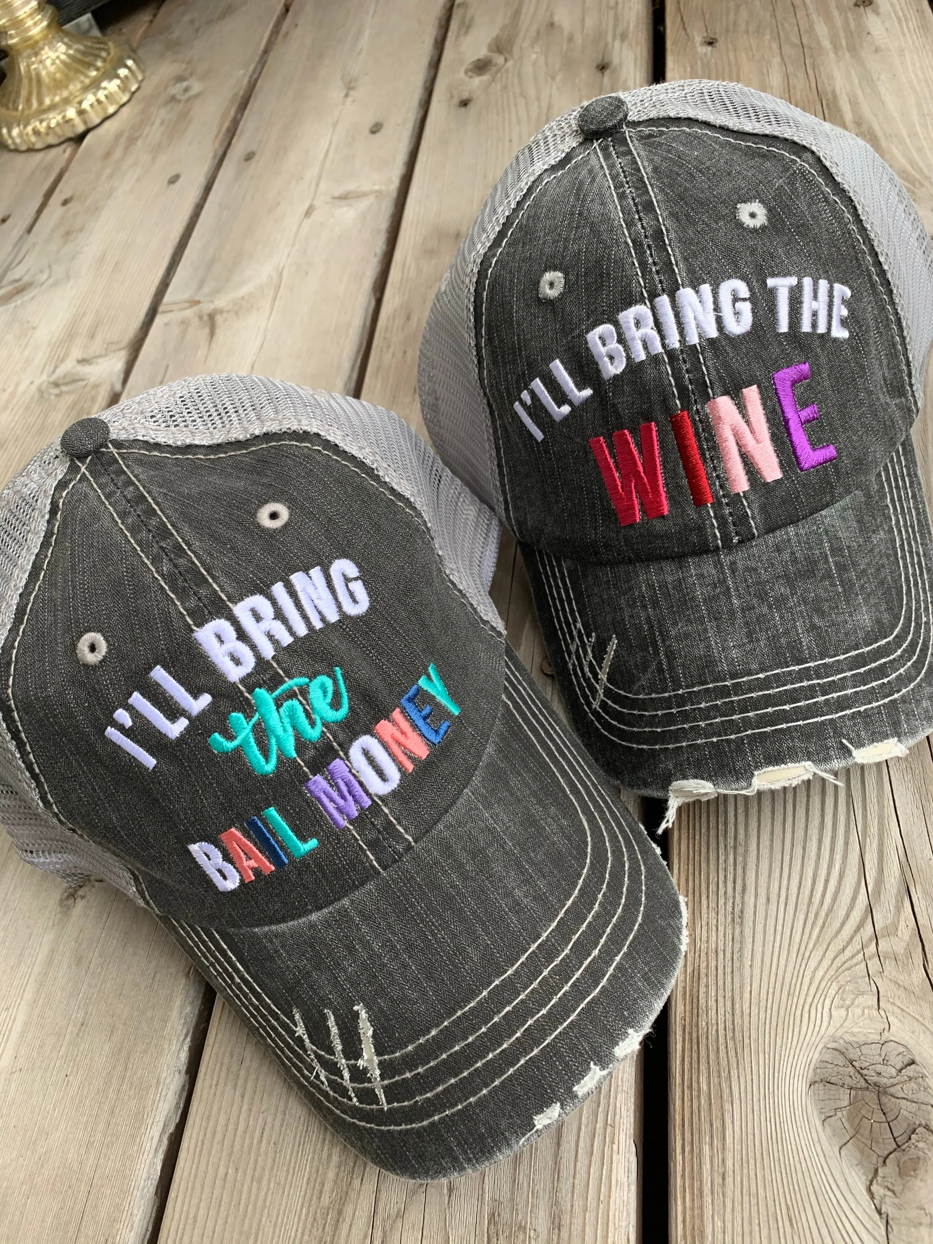 Dance hats and jewelry | Dance mom | Personalize | Embroidered distressed trucker caps