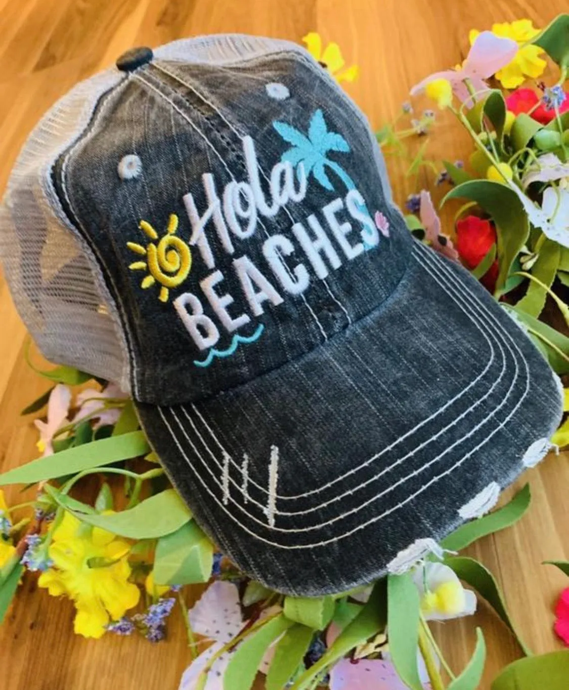 Dance hats and jewelry | Dance mom | Personalize | Embroidered distressed trucker caps