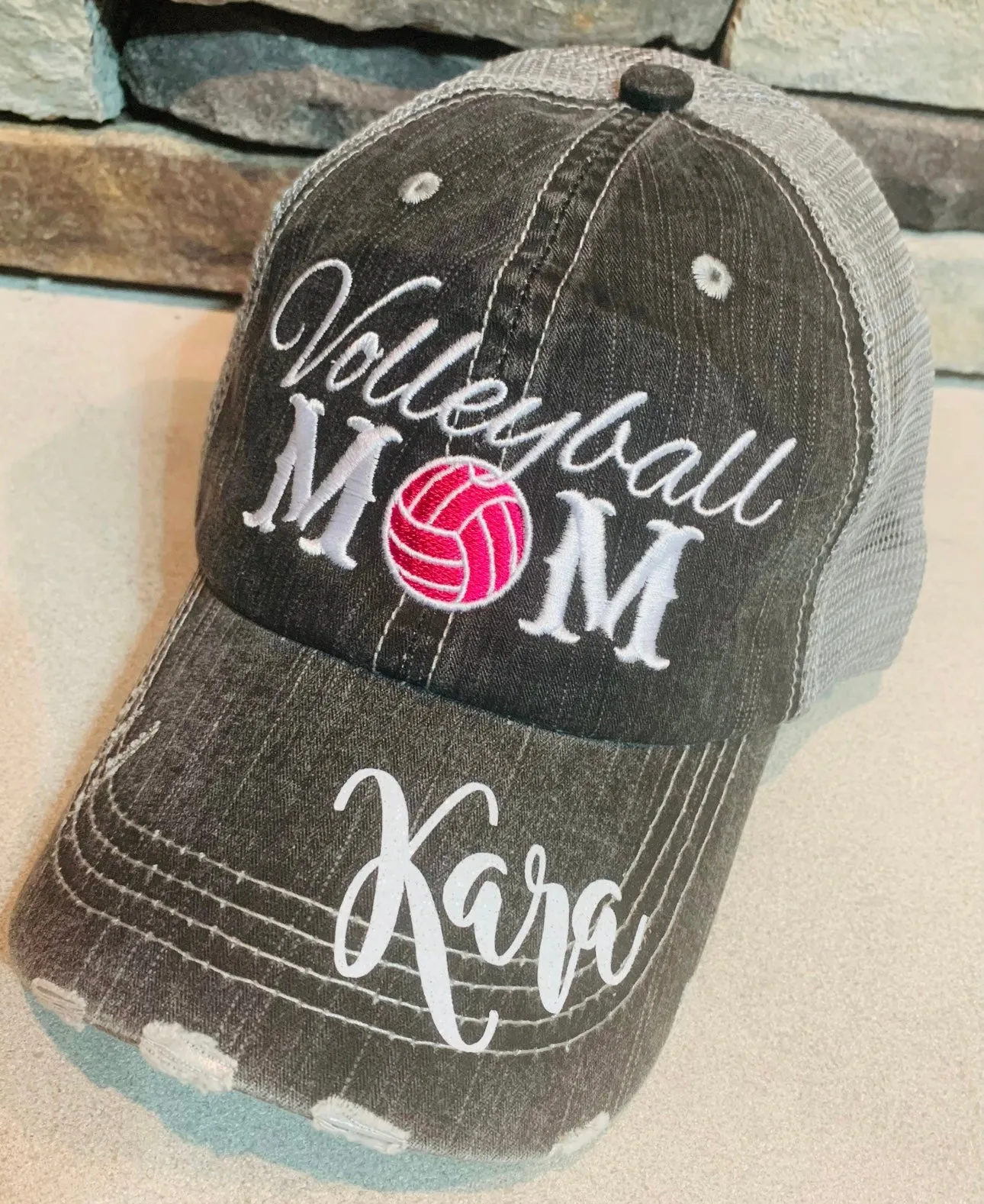 Dance hats and jewelry | Dance mom | Personalize | Embroidered distressed trucker caps
