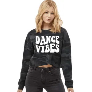Dance Vibes Cropped Crew