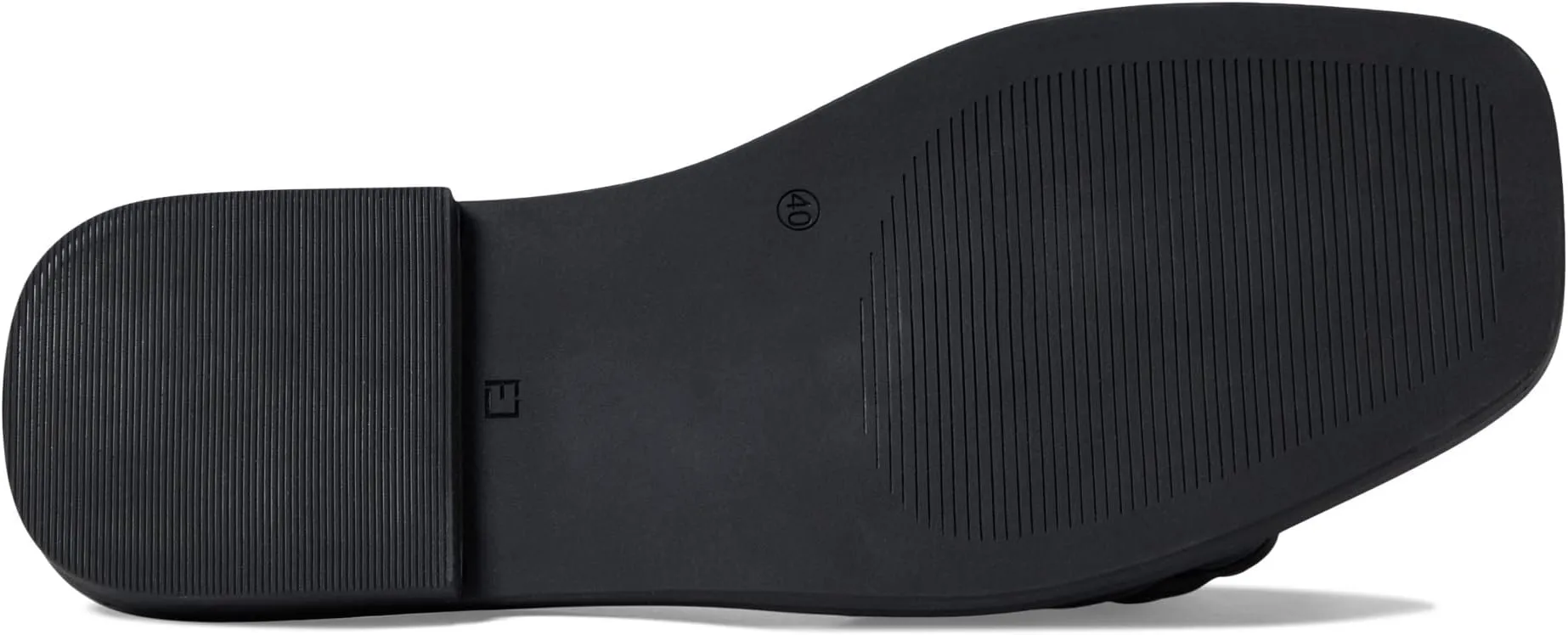 Domonique Spring Step Flat Sandals, Black