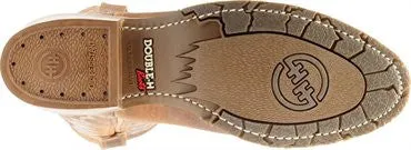 Double-H Men's 12" Domestic Gel ICE Work Western Boot - Brown DH1552