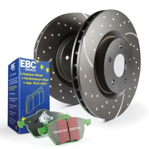 EBC Brakes S10KF1606 S10 Kits Greenstuff 2000 and GD Rotors