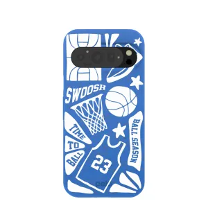 Electric Blue Ball Season Google Pixel 9/9 Pro Case