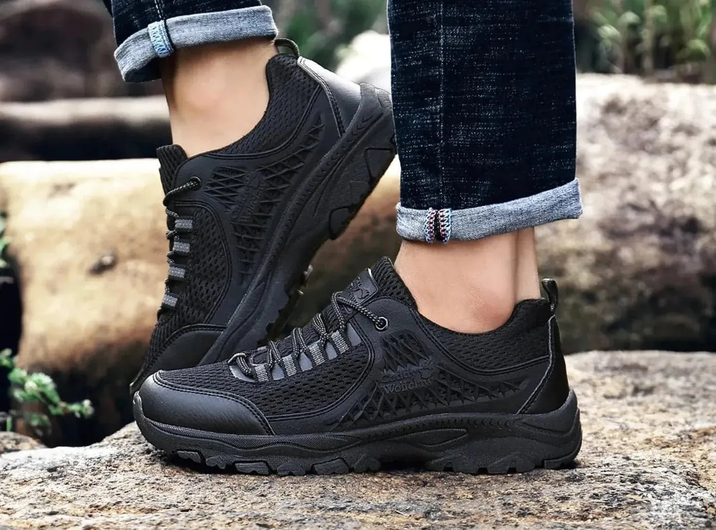 FitVille Herren Airy Wanderschuhe