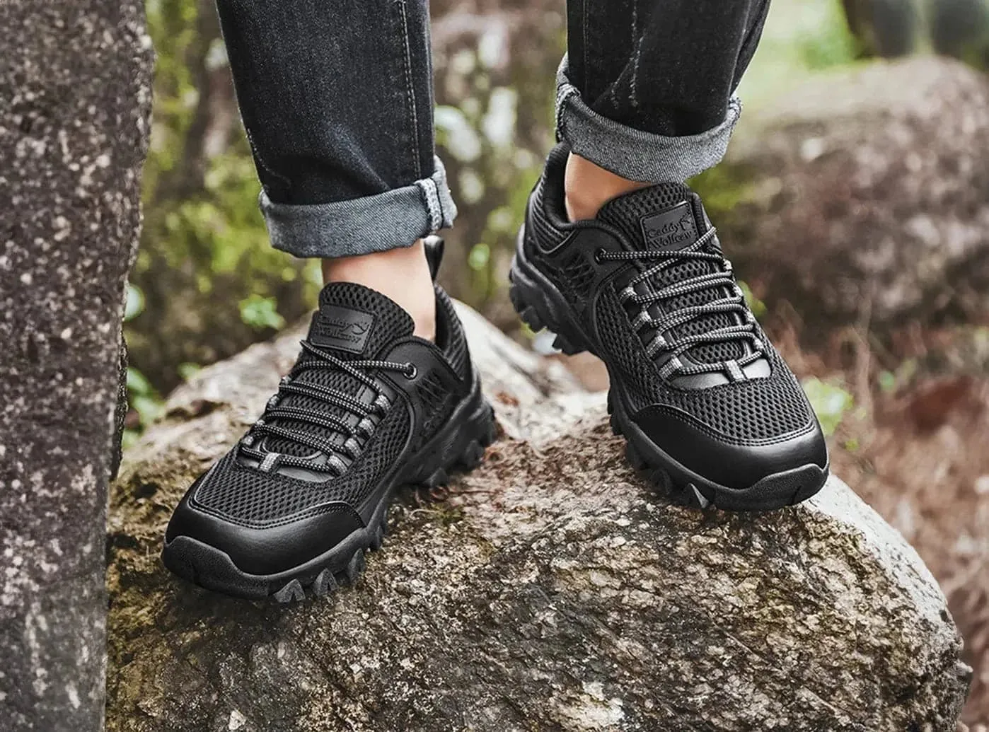 FitVille Herren Airy Wanderschuhe