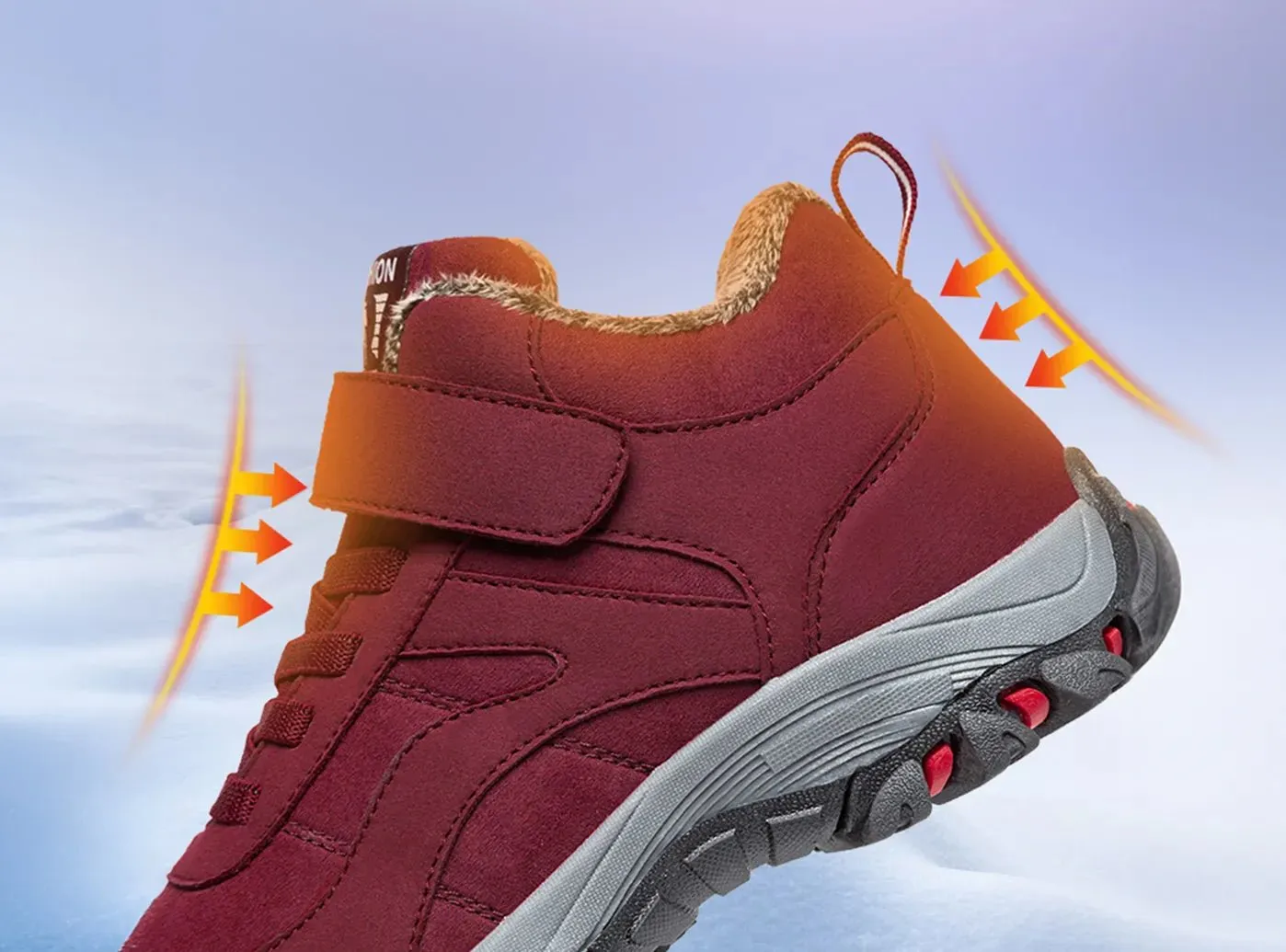 FitVille Women's Classic Suede Snow Boots