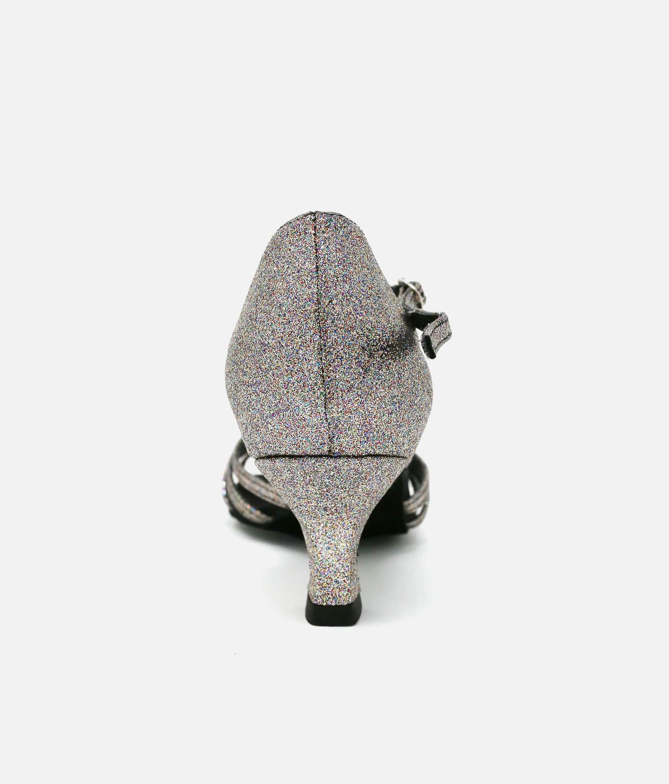 Flared Heel Latin Shoe - Tina FBM