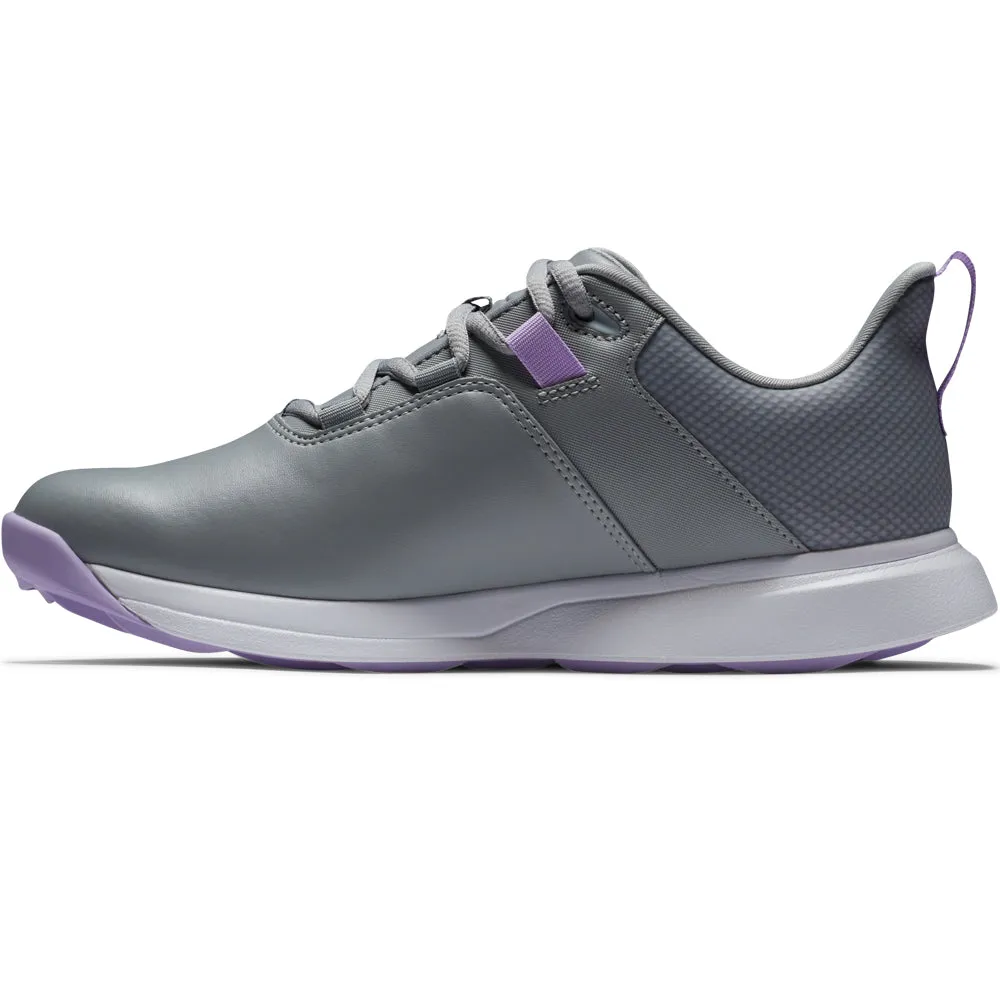 FootJoy ProLite Womens Spikeless Waterproof Shoes -  Grey/Lilac