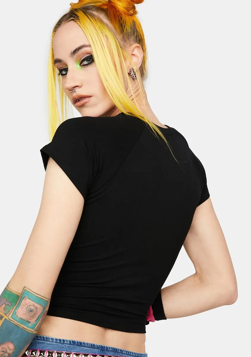 FU Sequin Crop Top