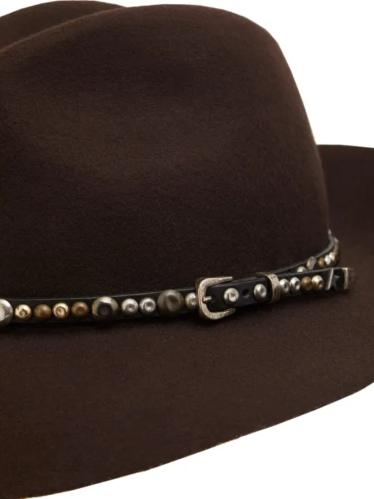 Golden Goose   Golden Fedora felt hat 