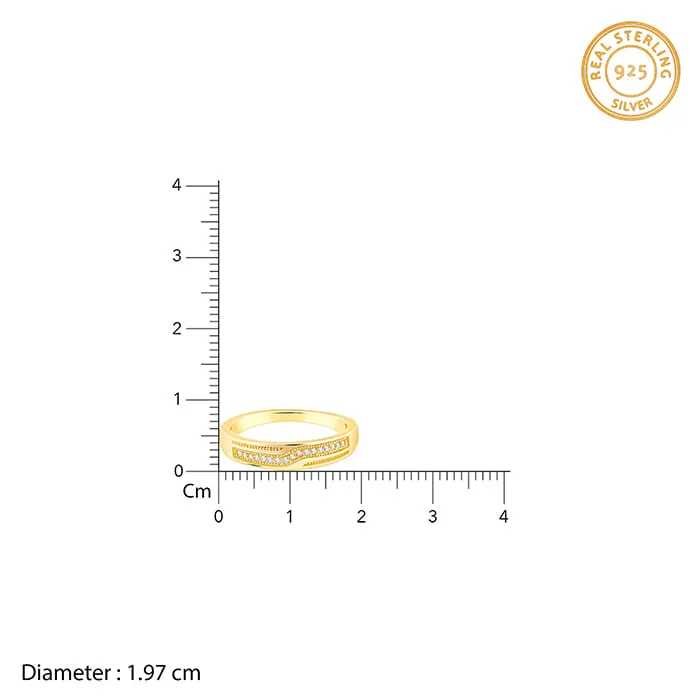 Golden Prominence Ring For Him