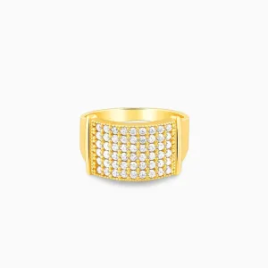 Golden Tenor Ring For Him