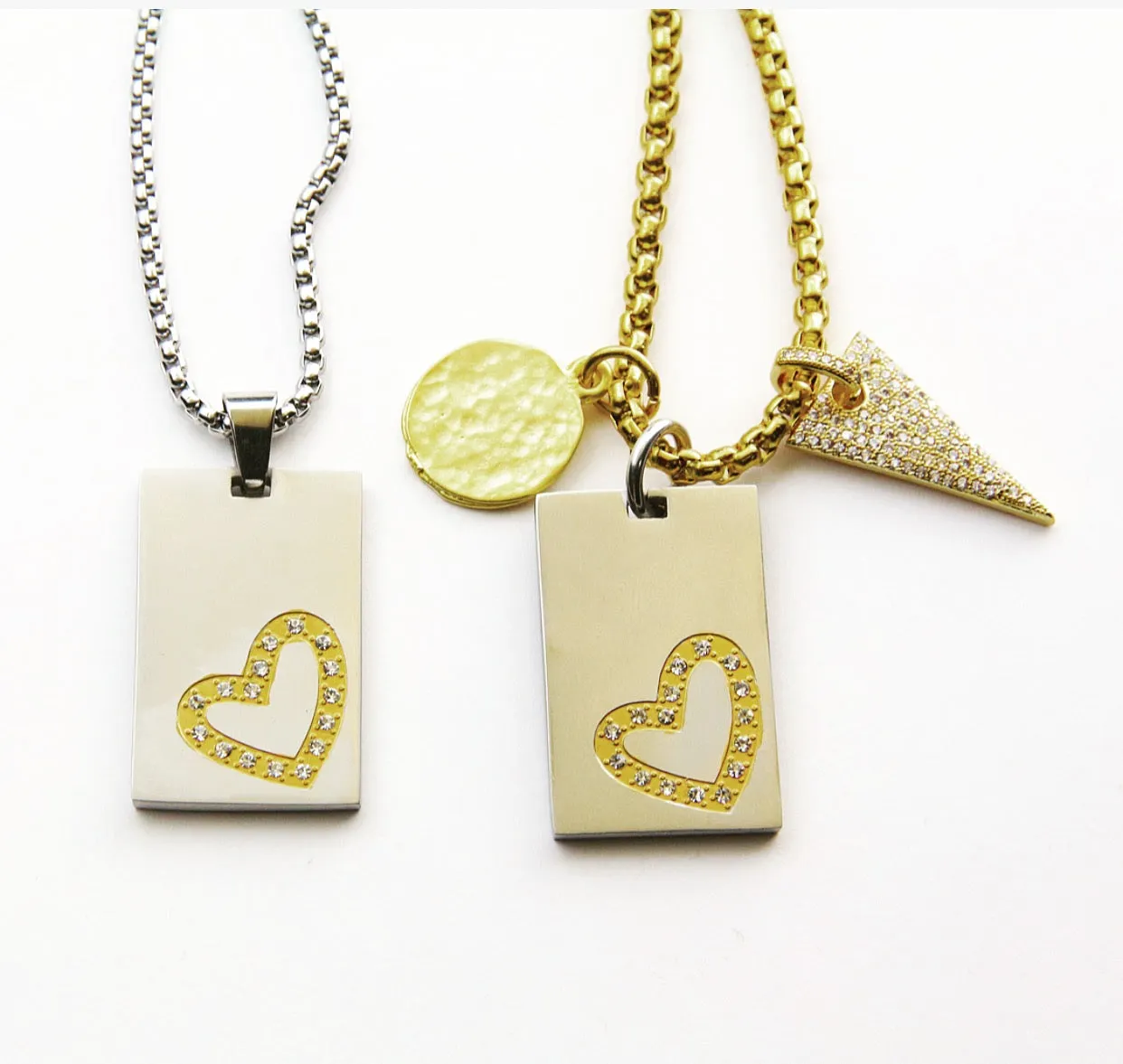 Heart Tag Bling