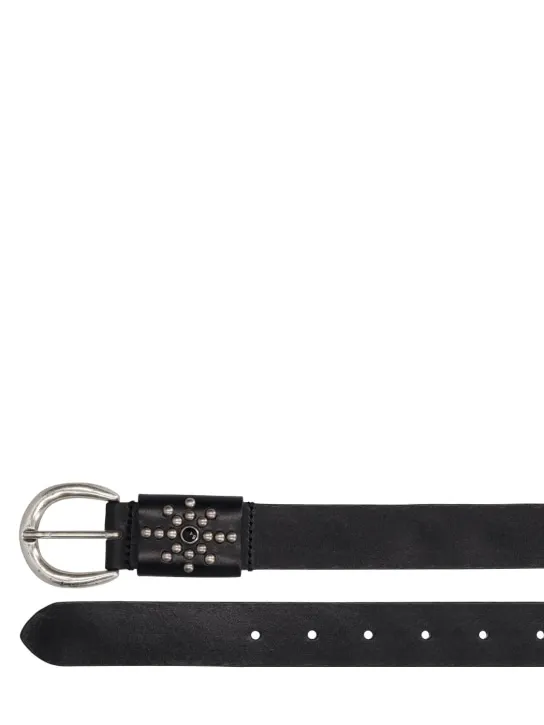 HTC Los Angeles   3cm Studded leather belt 