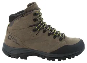 Jack Wolfskin Rebellion Texapore Mid Hiking Boots Green