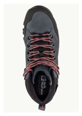Jack Wolfskin Rebellion Texapore Mid Hiking Boots Grey
