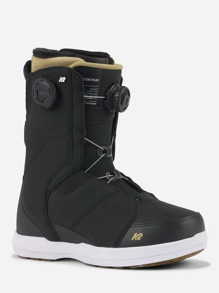 K2 2024 Contour Snowboard Boots - Black
