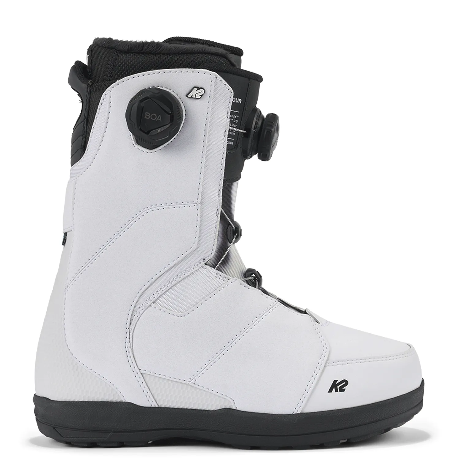 K2 Women's Contour Snowboard Boots 2024 White