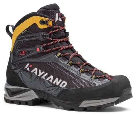 Kayland Rocket Gore-Tex Hiking Boots Black/Yellow