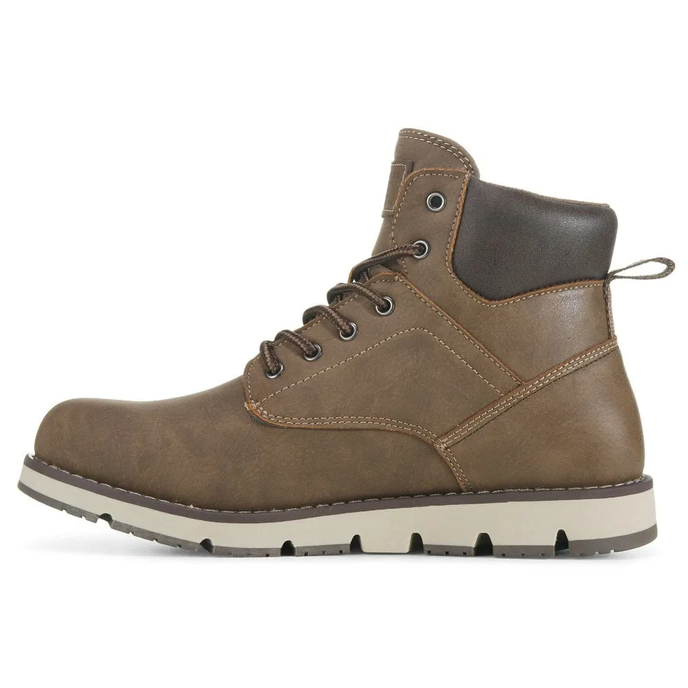 Levi'S men's Charles lace-up boots, brown