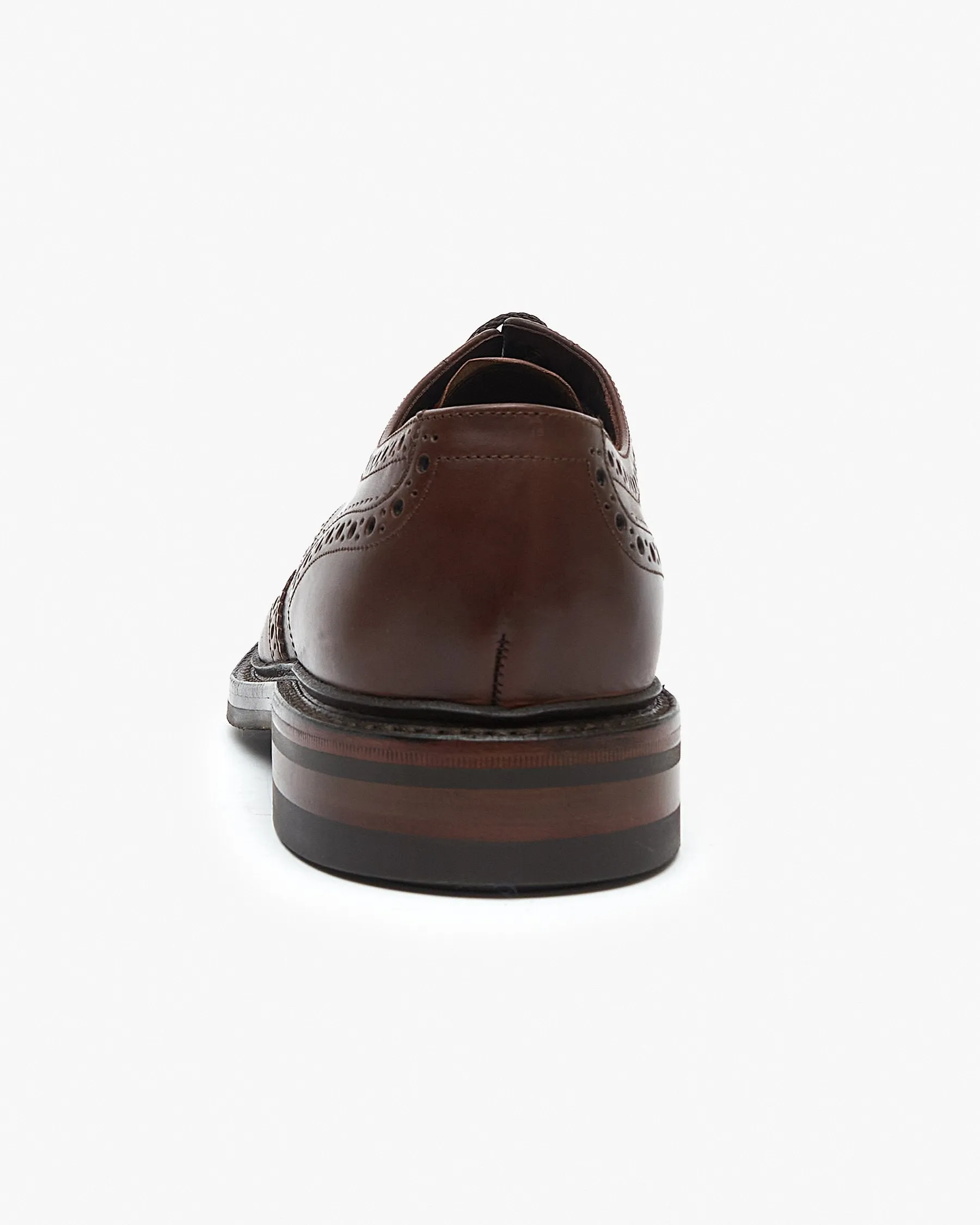 Loake 1880 Country Chester Brogue - Brown Waxy
