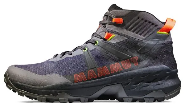 Mammut Sertig II Mid Gore-Tex Hiking Boots Grey/Orange
