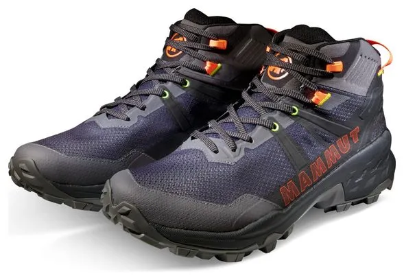 Mammut Sertig II Mid Gore-Tex Hiking Boots Grey/Orange