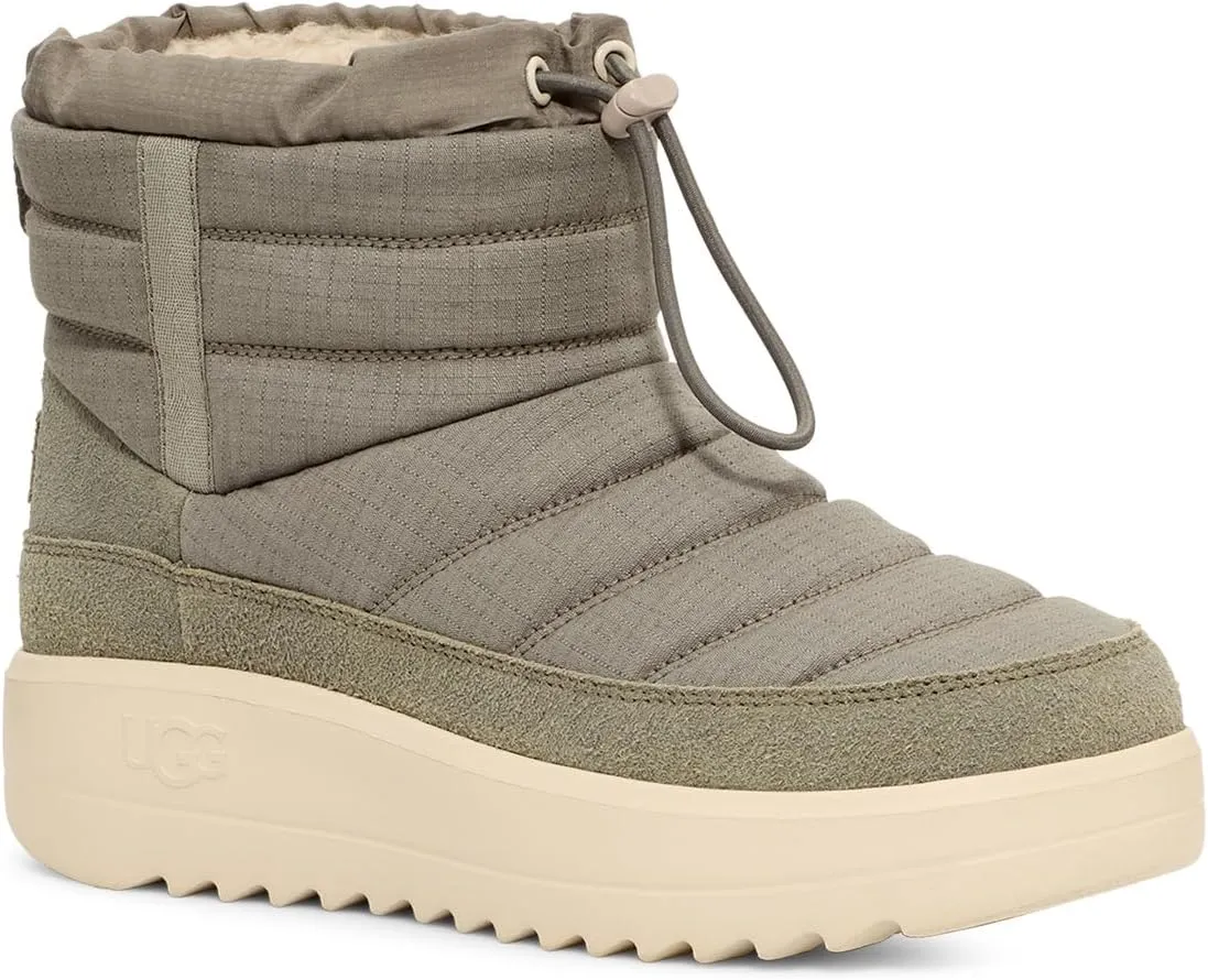Maxxer Mini UGG Boots, Moss Green