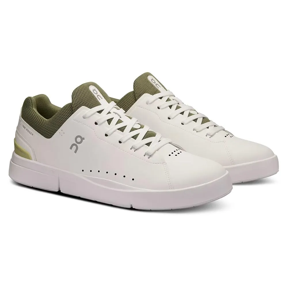 Men's THE ROGER Advantage Shoes White and Olive