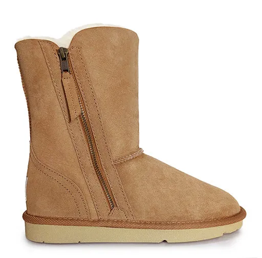 Mid Zip Boot