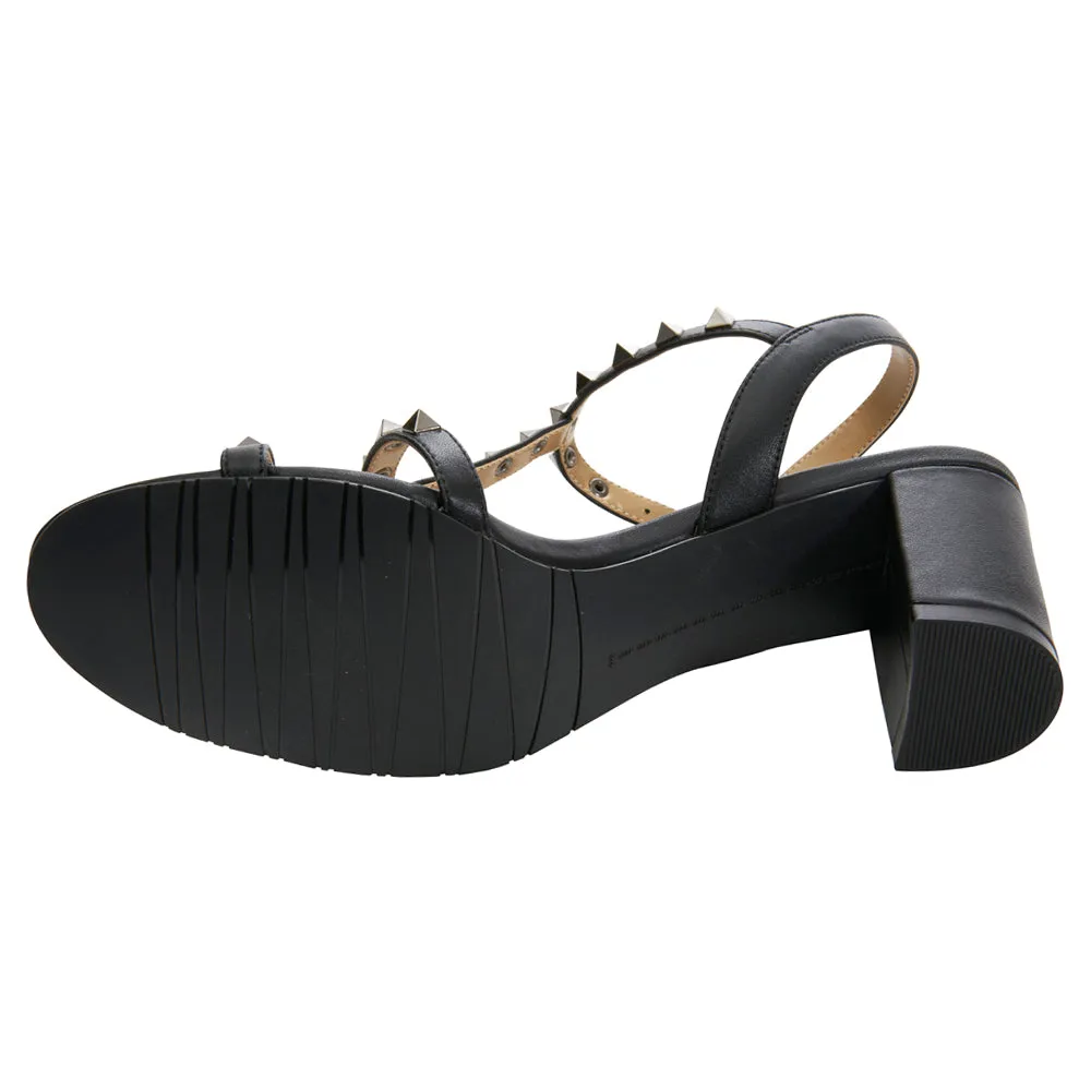 Midge Studded Block Heel Strappy Sandals
