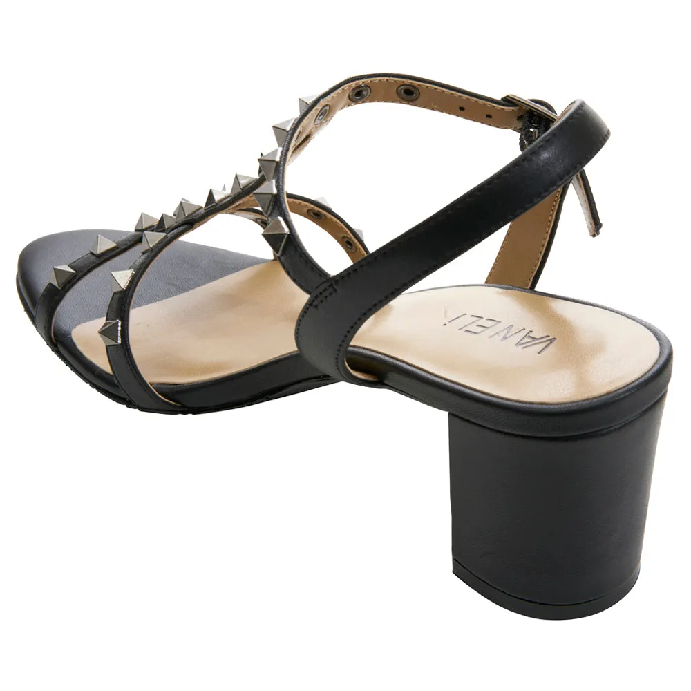 Midge Studded Block Heel Strappy Sandals
