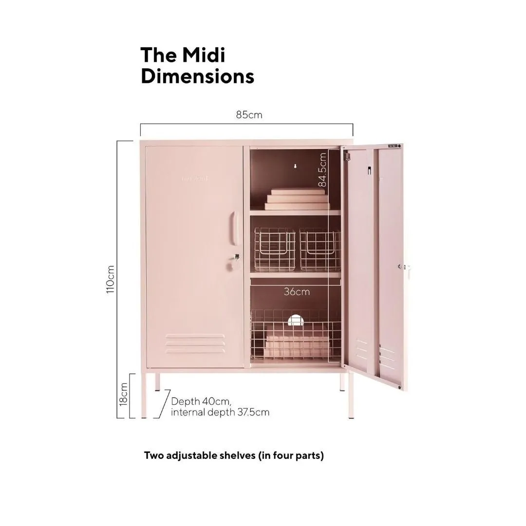 Mustard Made: The Midi - Blush