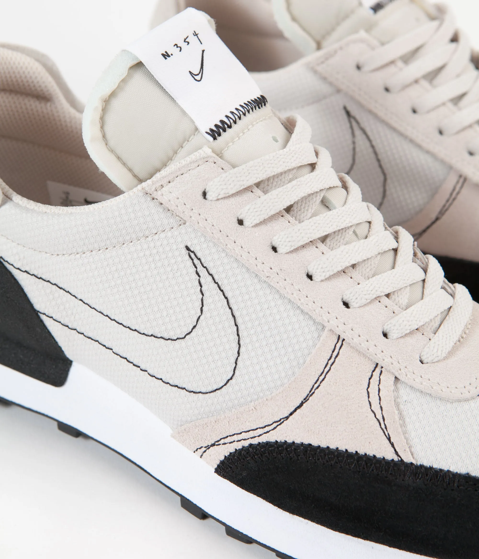 Nike Daybreak Type Shoes - Light Orewood Brown / Black - White