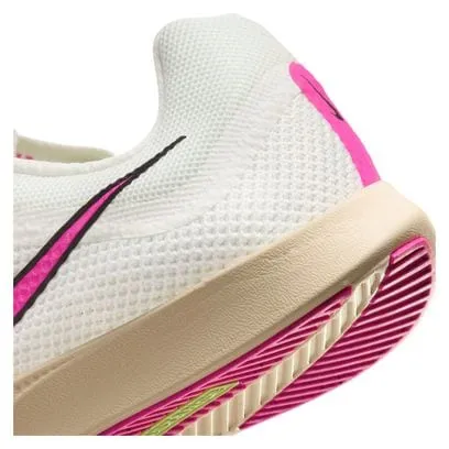Nike Zoom Rival Distance Unisex Track & Field Shoes White Pink Yellow