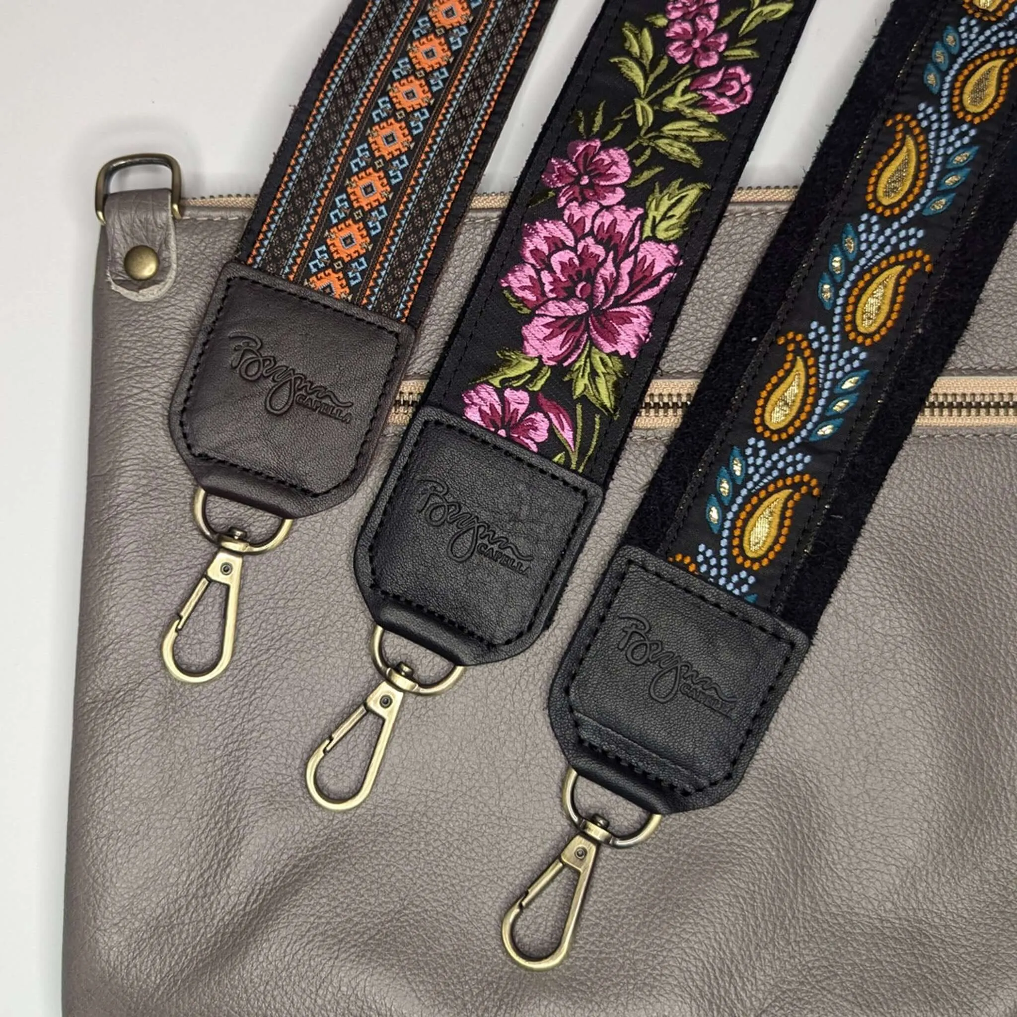 Nikki Clutch Crossbody - Stone Temple