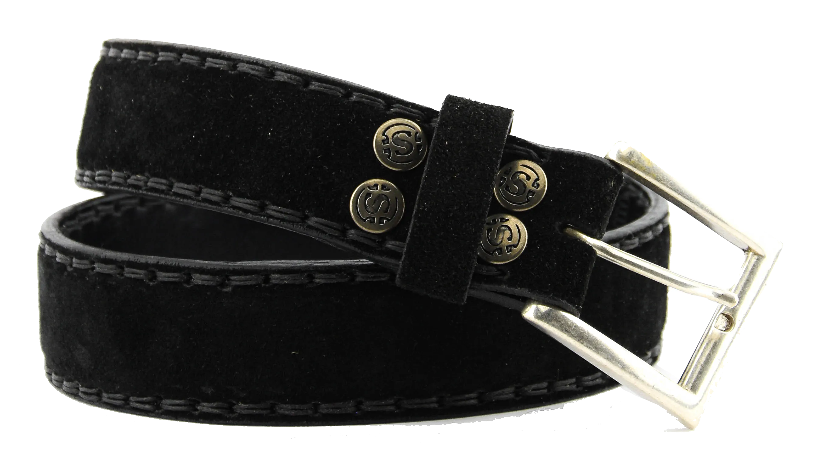 PAUL WARMER BELT STUDDED BLACK