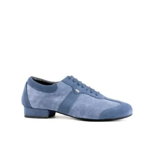 PortDance: Pietro Oxford: Denim Blue: Full Sole