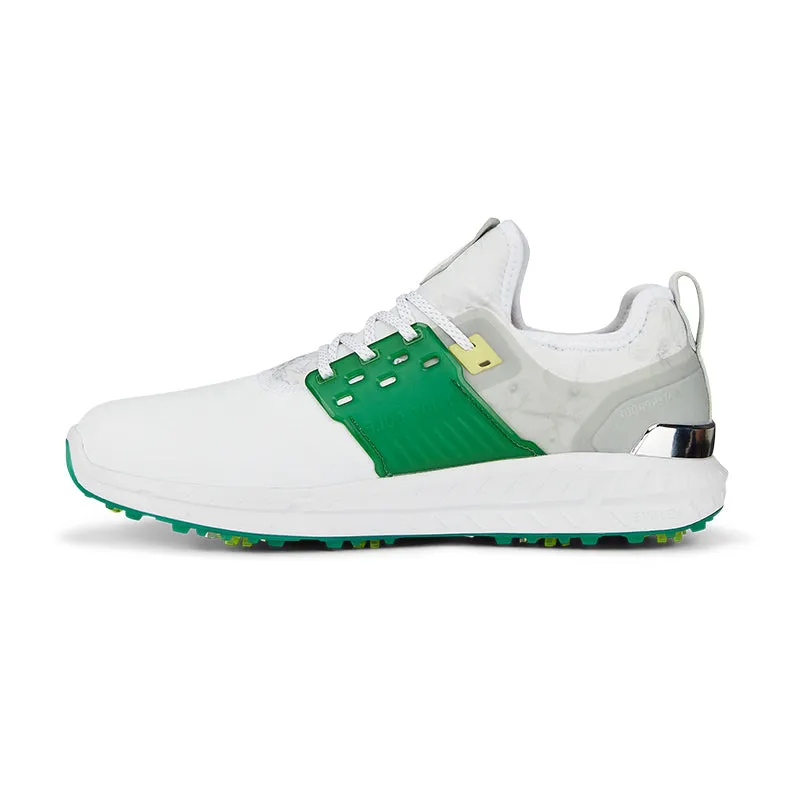 PUMA IGNITE Articulate Azalea Men's Spiked Shoes (White/Green/Silver)
