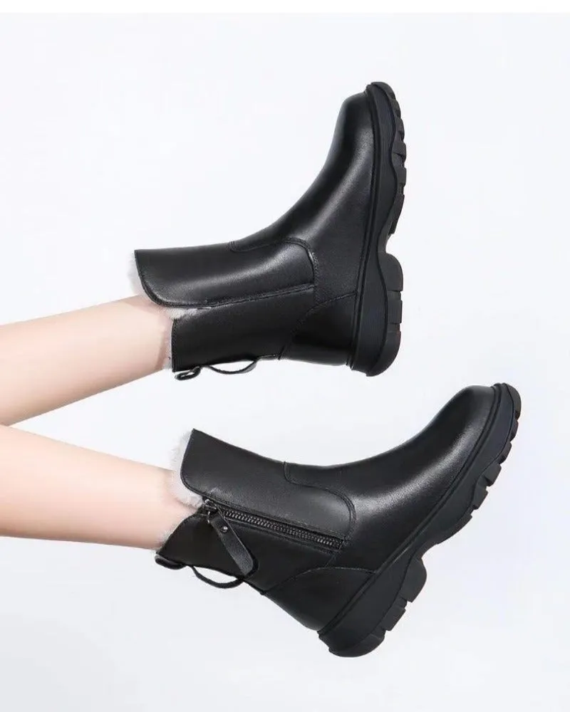 "Anna" Trendige Schneestiefelette