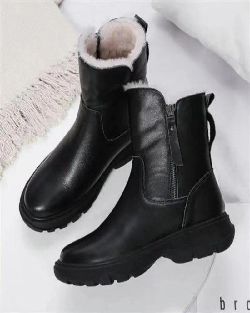 "Anna" Trendige Schneestiefelette