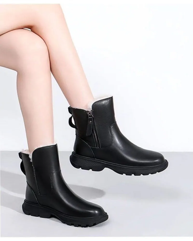 "Anna" Trendige Schneestiefelette