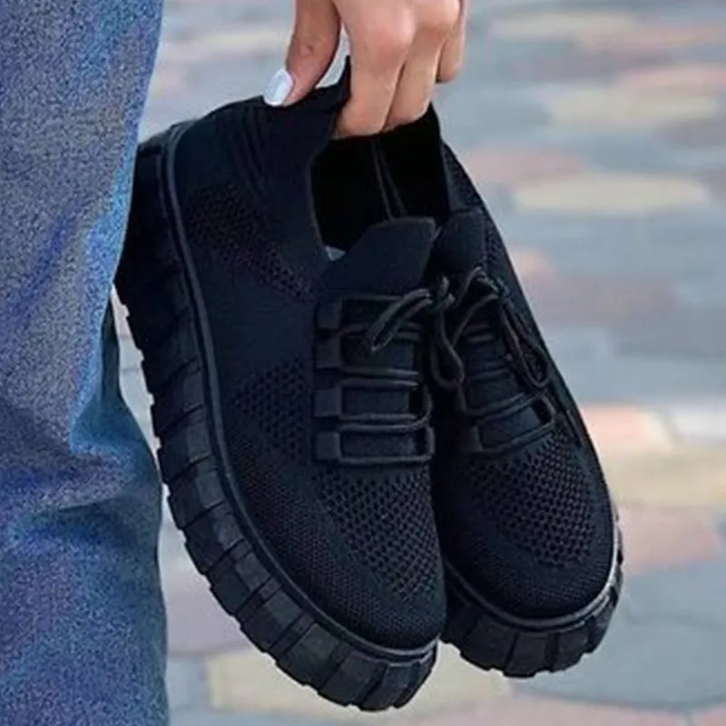 "Dara" Modische Stoffsneaker