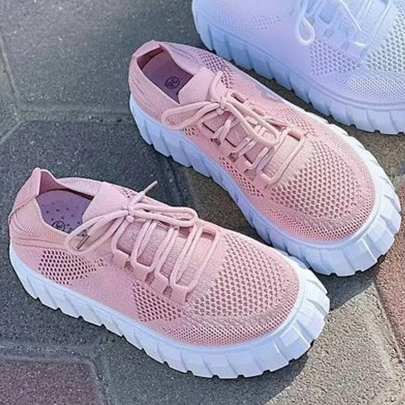"Dara" Modische Stoffsneaker