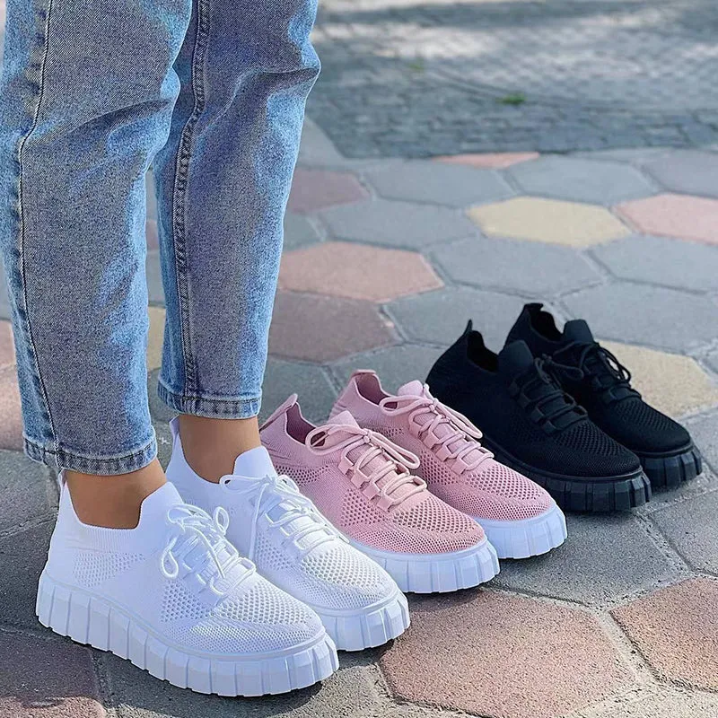 "Dara" Modische Stoffsneaker