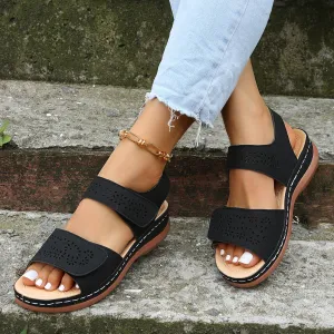 "Elena" Orthopädische Vintage-Sandalen