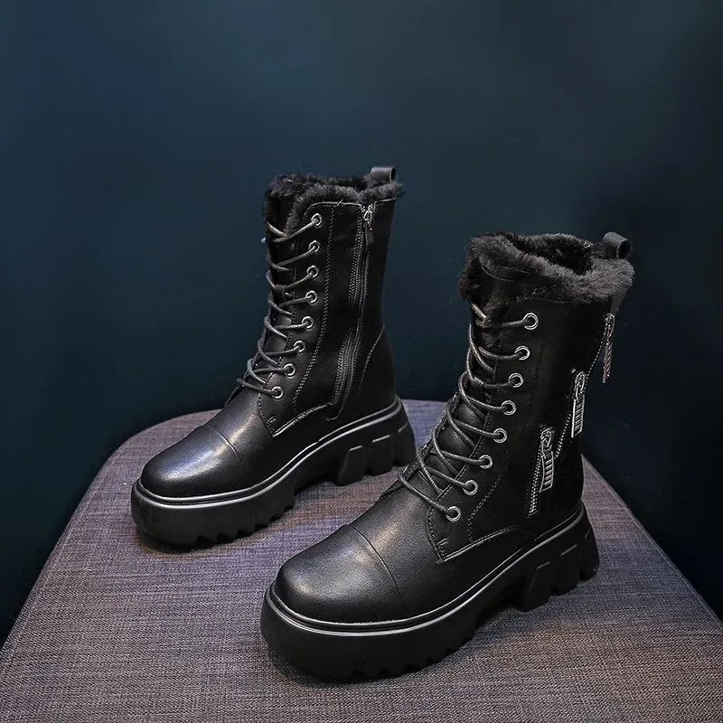 "Elisa" Warme Schnürboots