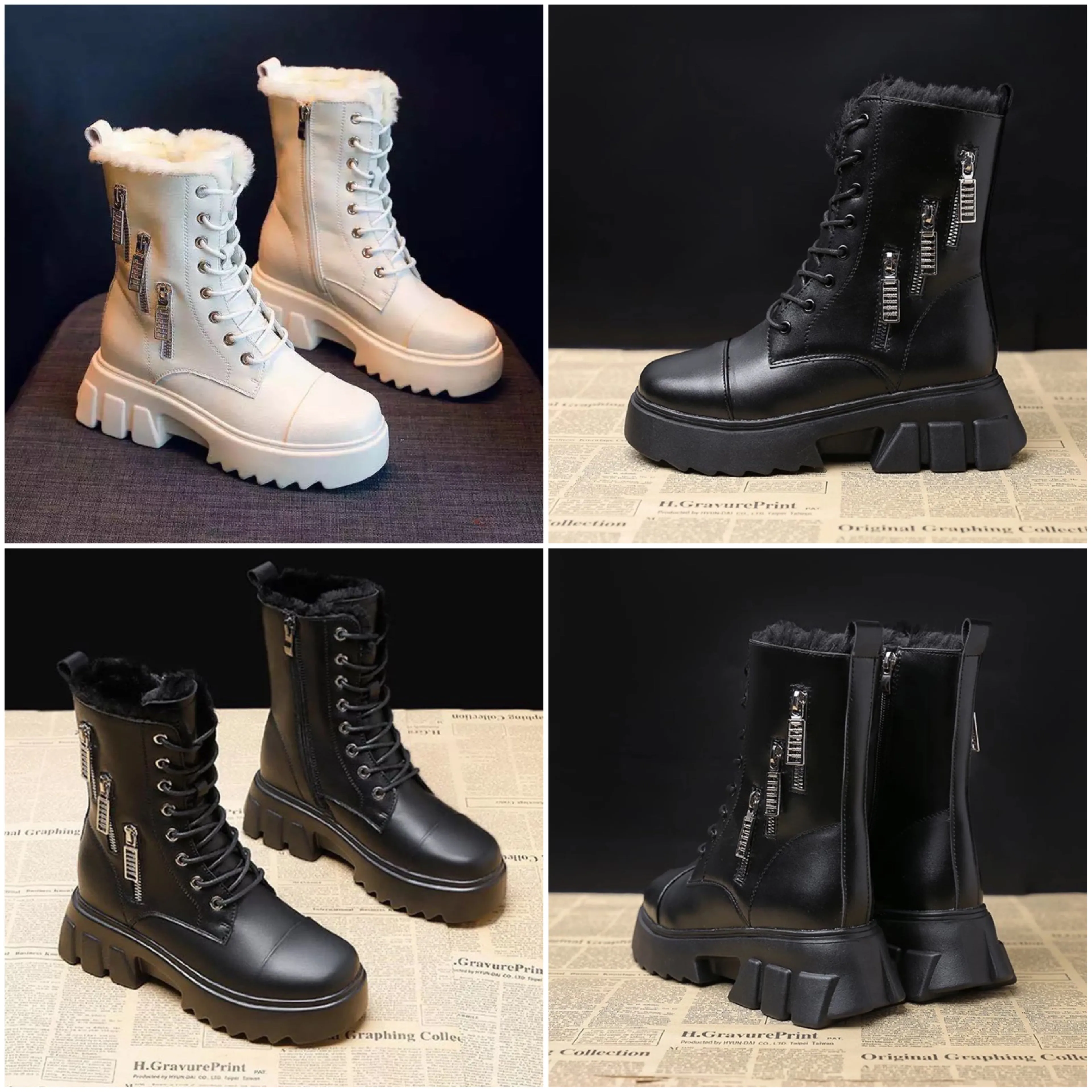"Elisa" Warme Schnürboots